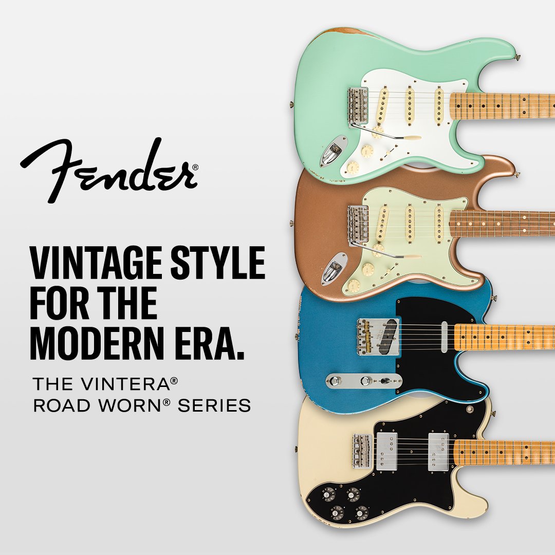 Fender Road Worn Vintera!