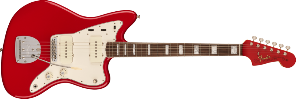 ギター Fender Jazzmaster Fender Player Jazzmaster Olive w/Matching Headcap, Pure