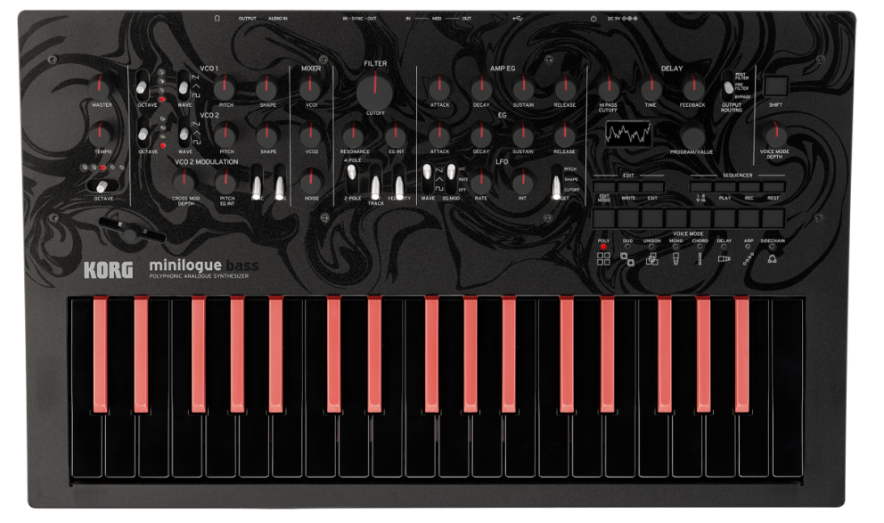 KORG minilouge【箱付】 minilogue - POLYPHONIC ANALOGUE SYNTHESIZER | KORG (Japan)
