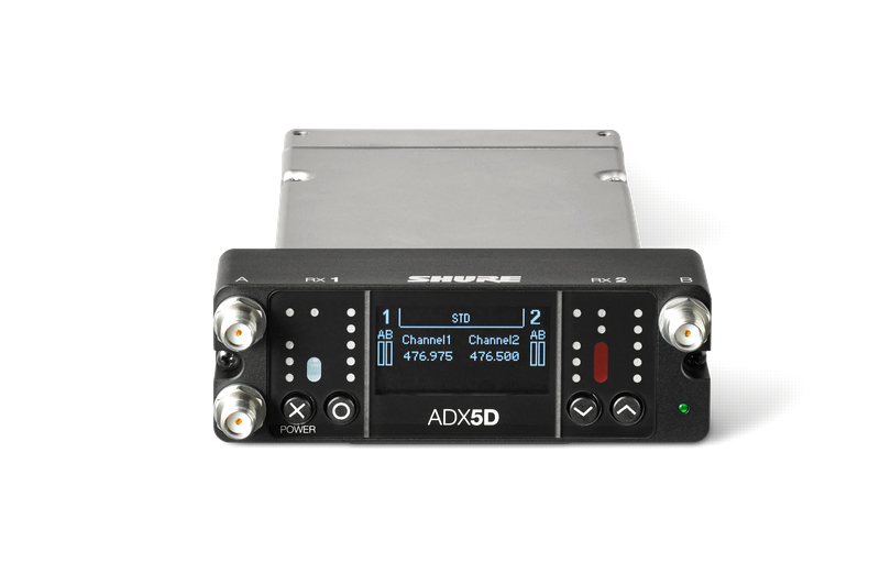 Shure ADX5D dual receiver -A