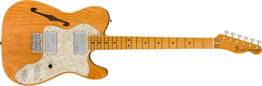 Fender AV II Tele 72 Thinline Natural