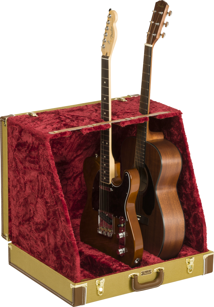 Fender Classic Series Case Stand 3 gtr. Tweed