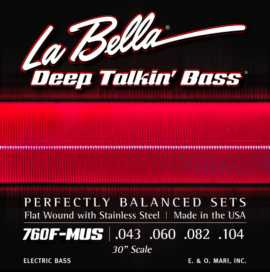 Labella Flatwound Bass Mustang